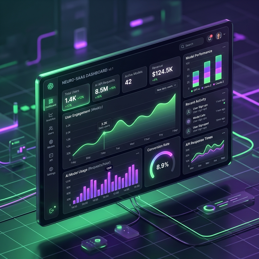 AI SaaS Dashboard