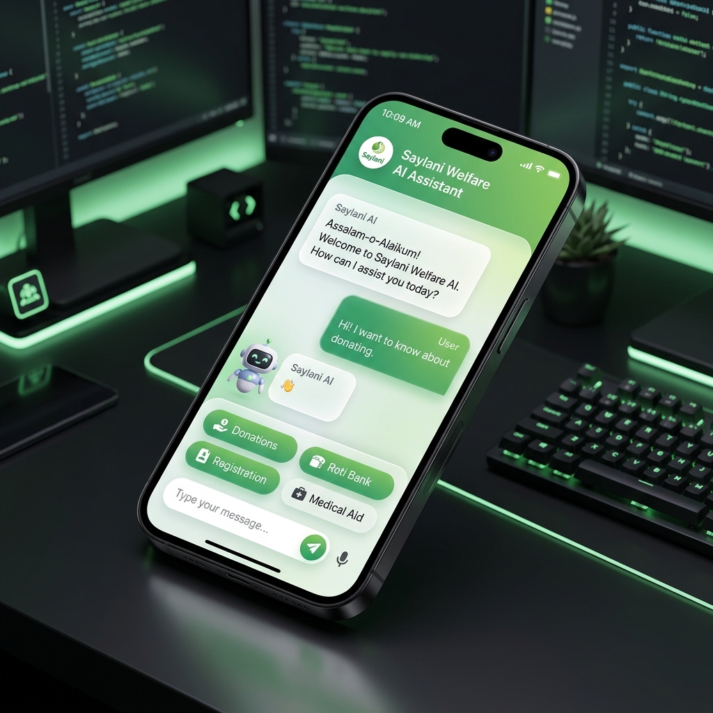Saylani AI Chatbot & Website